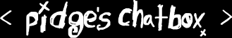 pidge chatbox logo